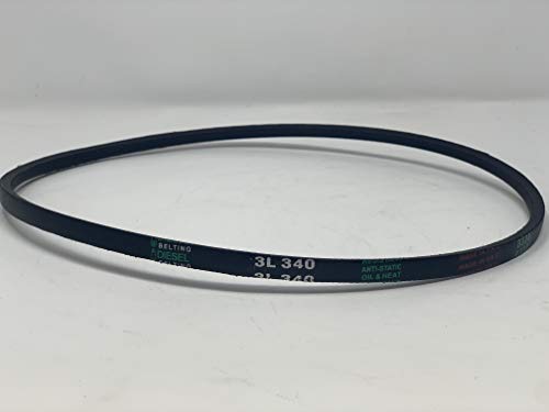 3L340 V-Belt 3/8in x 34in Outside Circumference FHP Wrapped