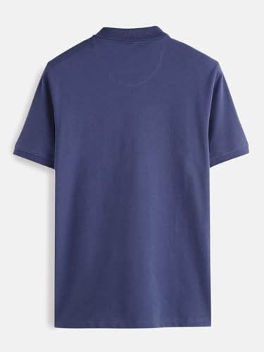 Image of WROGN Men's Pure Cotton Pique Stretch T-Shirt | Slim Fit