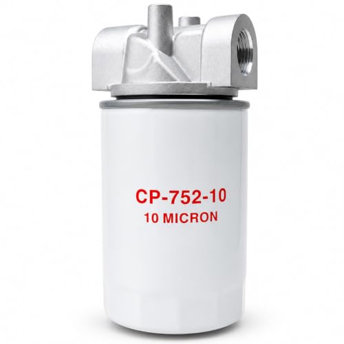 Spin-On Hydraulic Oil Filter Assembly 10 Micron Return Line Filter