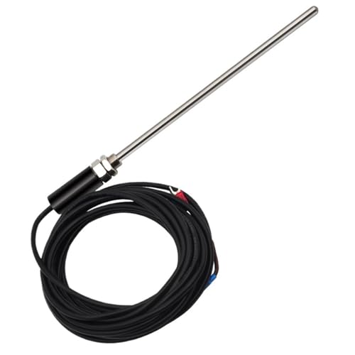 Sonde PT100 thermorésistante 0-400 °C avec capteur M12 et câble 1m