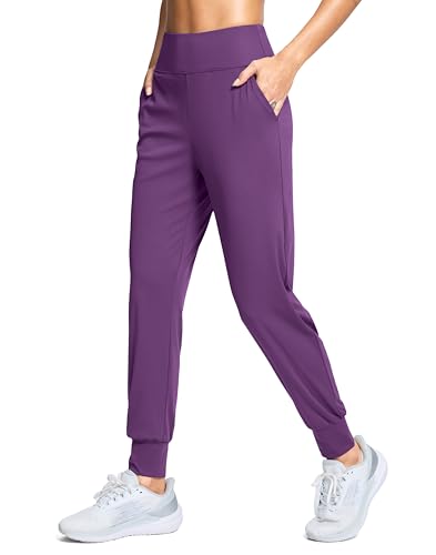 Image of SANTINY Women's Joggers Pants with Pockets Lightweight High Waisted Athletic Gym Workout Pants for Women Yoga Travel