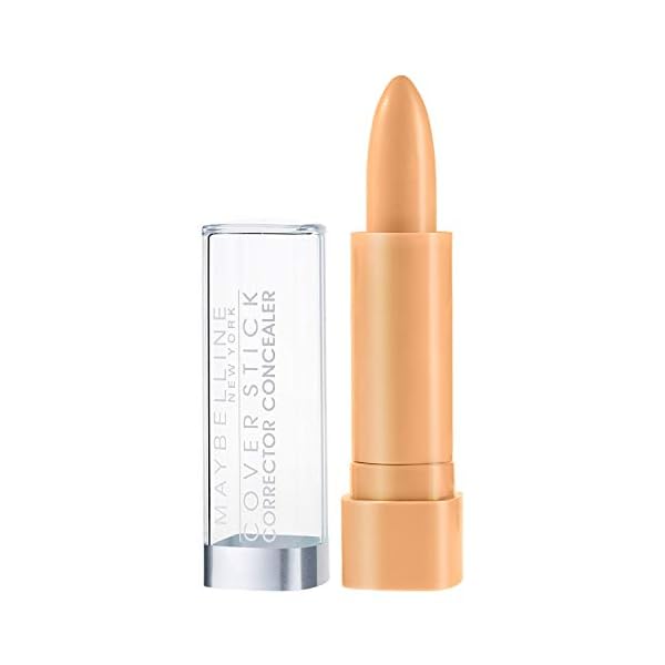 Maybelline-New-York-Cover-Stick-Concealer-Medium-Beige-Medium-1-016-Ounce Maybelline New York Cover Stick Corrector Concealer, Medium Beige, 0.16 oz.