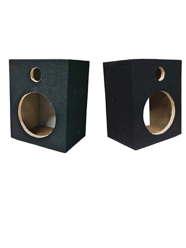 Image of 6inche Speaker Empty Box bada Wooden Box / / Empty Cabinet for Custom Installation Wooden Enclosure for Car Audio and Home Theater Pack 1 30 * 22 * 18cm