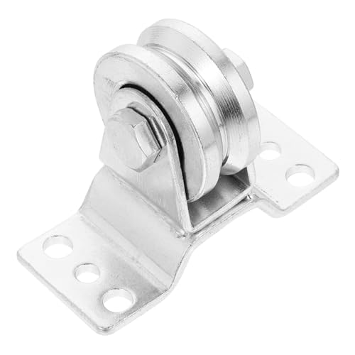 LIFKICH Lifting Rope Pulley Track Wheel Heavy Duty Silent Idler Pulley for Material Handling Construction for Home and Industrial Use