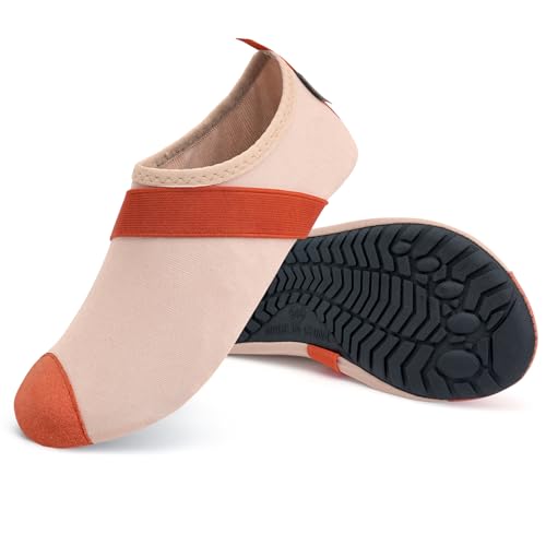 Image of WateLves Womens and Mens Kids Water Shoes Barefoot Quick-Dry Aqua Socks for Beach Swim Surf Yoga Exercise