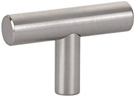 Emtek Cabinet Bar Pull 86357 Satin Nickel (2 Bar Knob/2 Overall)