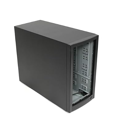 External 7-Bay Duplicator Case Enclosure Tower for DVD CD Blu-ray HDD USB - Includes UL Power Supply