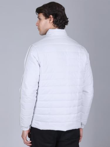 Image of RARE TIMES Men Puffer Jacket | Padded Jacket | Quilted Jacket | Trendy Winter Full Sleeve with Zipper Pocket Jacket (Pack of 1)