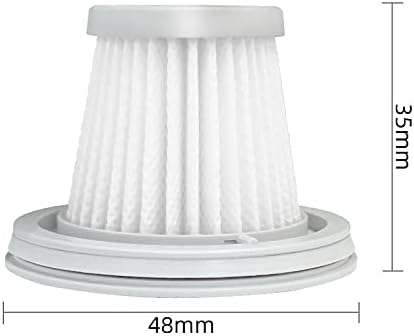 6PCS HEPA Filter for XIAOMI MIJIA Handy Vacuum Cleaner Home Car Mini Wireless Washable Filter Spare Parts Accessories