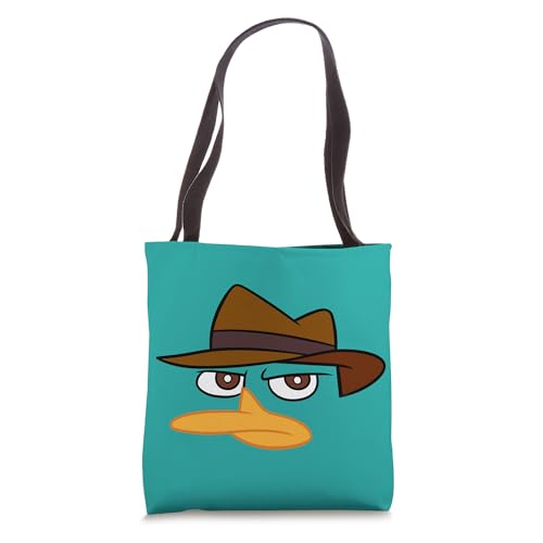 Disney Phineas and Ferb Big Face Perry the Platypus Costume Tote Bag