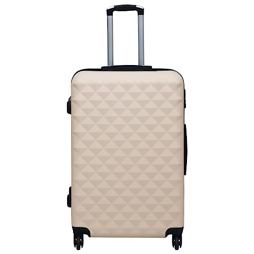 Hardcase Trolley Set 3 pcs Gold ABS2