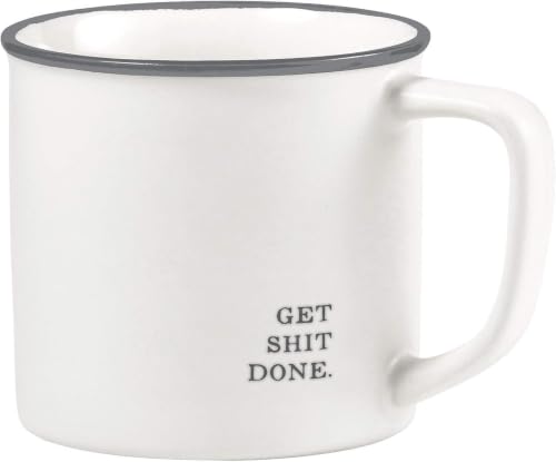 Juego de 5 tazas de café de Stoneware 16 oz miniatura 1