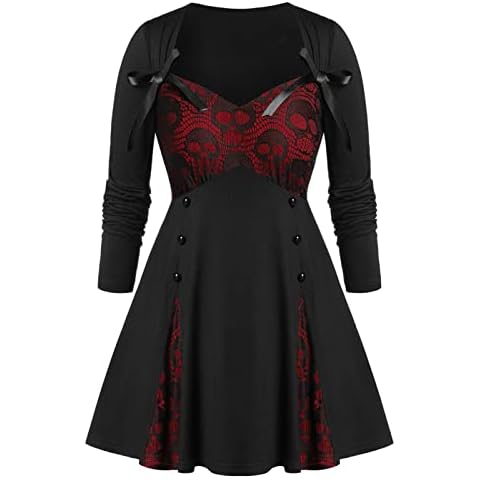 BlueSnow Women Vintage Off Shoulder Rose Embroidered Floral Evening Dress V Neck Short 3/4 Sleeves Wedding Cocktail A Line Midi Gown (S, Y1) Cover