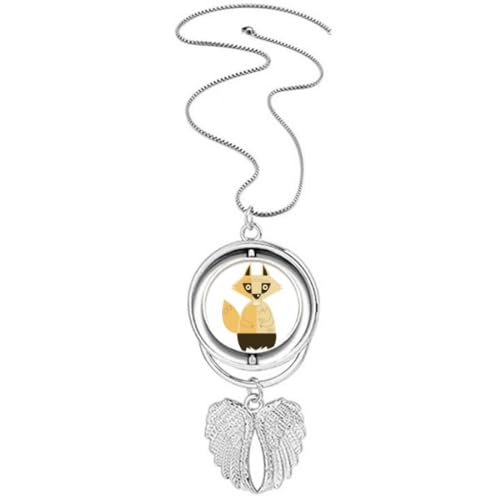 Collier ailes d'ange Fox Fear, l'idée cadeau mystique idéale pour les passionnés d'Halloween