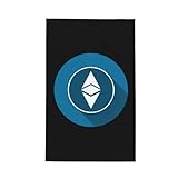 NUYOA Ether Digital Cryptocurrency Kitchen Towels 16x26 inch Kitchen Towels for Drying Dshes Absorbent Quick-Drying Kitchen Dishcloths