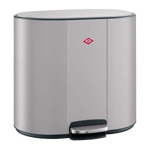 Wesco 171 631-79 Multi Collector 3 Abfalleimer, Metall, cool grey matt Cover