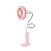 Mini USB di ricarica clip sprinkler lampada piccolo ventilatore scrivania Baby passeggino dormitorio comodino ventilatore