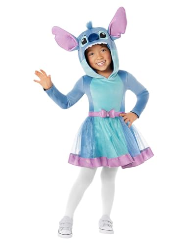 Disfraz de Vestido Stitch para Niños Pequeños miniatura 1