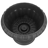 FOMIYES Pot de Fleurs Colonne Romaine pour Culture Hydroponique de Nénuphar, Pot Décoratif Résistant la Décoloration, Adapté Jardinage en Terrasse