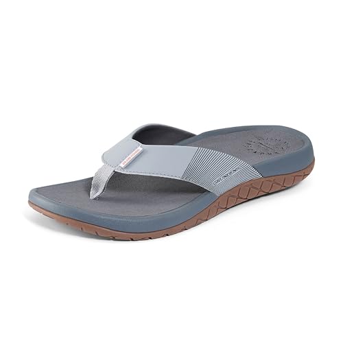 Image of Grundens Men's FishFinder Sandals | Quick-Drying, Comfortable, and Versatile Mens Flip Flops with Enhanced Traction & Full Arch Support for Fishing and Outdoor Wear