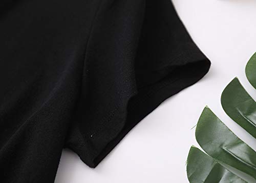 Pnaeong Women Pajama Set Sleepwear Tops With Capri Pants Casual And Fun Prints Pajama Sets Sy296-I Love Coffee-L #TOP2