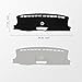 KUST Black Dash Cover for Ford Ranger 2024 2025 2026 (XLz, XLT, Lariat) Polyester Dashboard Cover Non-Slip Interior Accessories for Ranger Custom Fit Dash Mat Sunshade Windshield No Glare