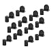 Prime-Line Products L 5639 Screen Clip, 3/8-Inch, Black Diecast,(Pack of 12)