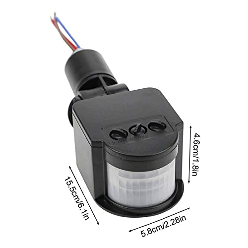 Hiletgo Outdoor Pir Dc 12V Automatic Infrared Pir Motion Sensor Switch For Led Flood Light #TOP2