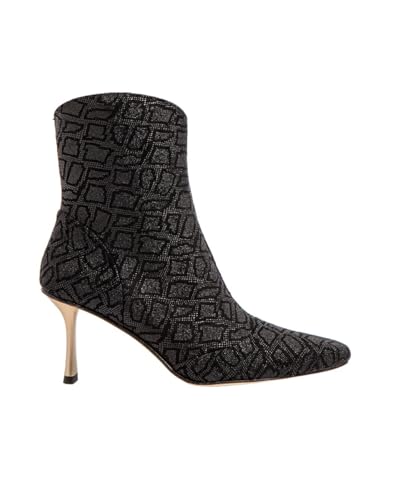 Bottines à talons Neosens S3196 le confort anti fatigue en cuir noir