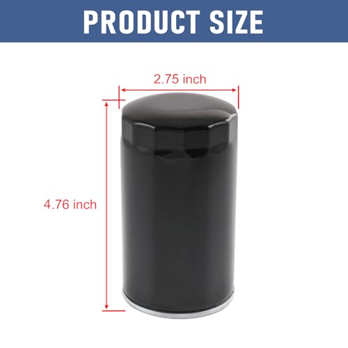 Image of 122-0836 Oil Filter Replacement For Cummins Onan RV Generator QG 5500 7000 | Oil Change Kit Replacement For RV Generator HGJAC HGJAB HGJAA, Replaces 01220836 PH10027 B7238 PH2875
