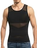 [Ranmy Stage] 加圧インナー メンズ 加圧シャツ 強圧 補正下着 乳首隠し 着圧 補正 ノースリーブ 加圧タンクトップ スタイルアップ インナー