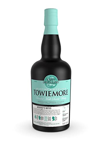 Towiemore Archivist Micro Batch Blended Malt Scotch Whisky 70cl 56% Non Chill Filtered, Speyside Style with Gift Carton