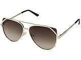 lentes guess hombre mercadolibre Proteccion 2 Guess GF6071-5810B Gafas, Dorado, 58/15/135 para Mujer
