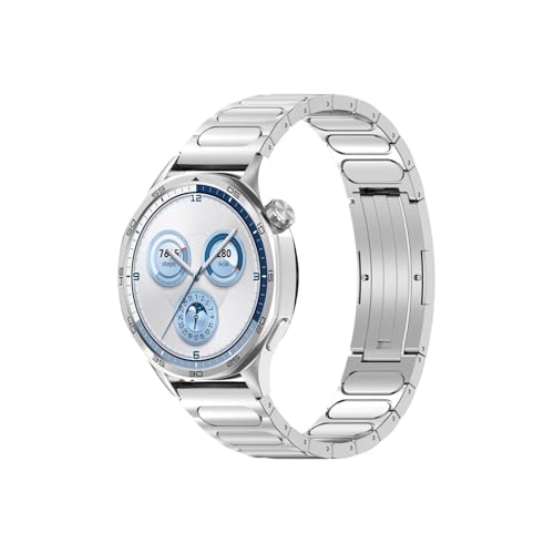 [LOKLNEYK] ɓKHuawei GT5/ GT4/ GT5 Pro/ 46mm/5/4 Pro/Amazfit GTR/ 4 /3/ 2ɓK22mm`^Xgbv(Silver,For Huawei GT-2-3-pro 46)