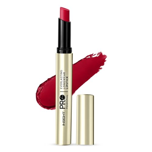 Image of INSIGHT Professional Everlasting Longwear Lipstick | Velvety Smooth Finish | Highly Pigmented | Transferproof,Waterproof,Smudgeproof | Infused with Vit E & Marula Oil - (Mia) 2.5gm