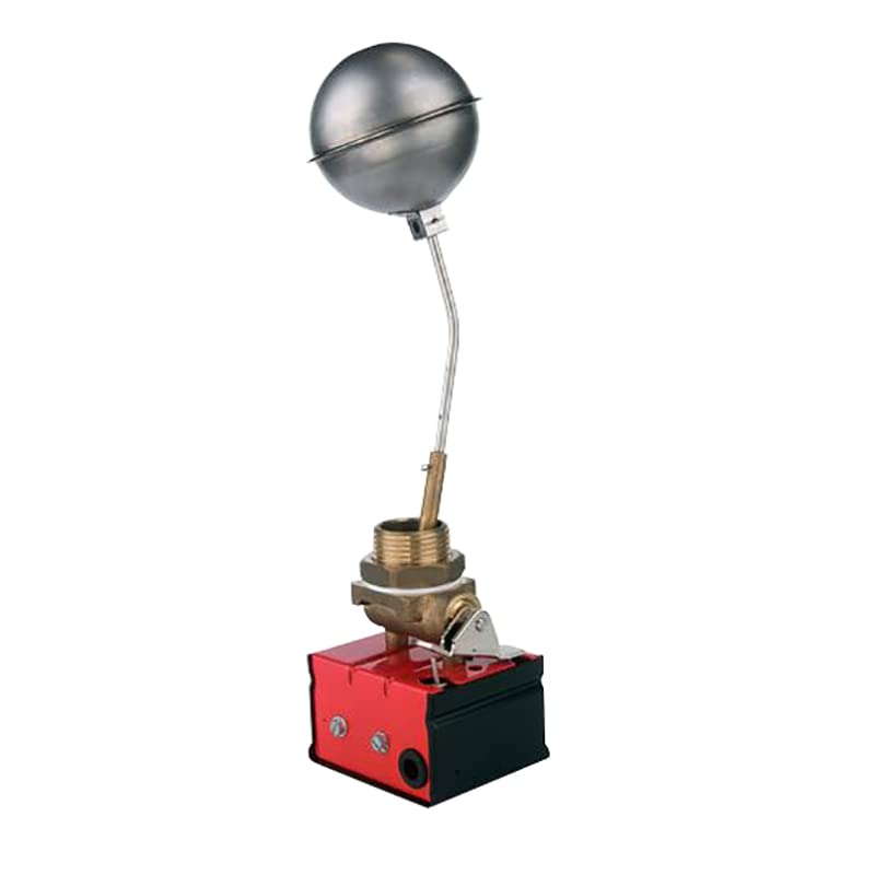 Robinet à tournant sphérique en acier inoxydable avec interrupteur à flotteur