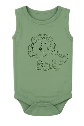 Image of EIO Newborn Baby Cotton Romper Sleepsuit | Sleeveless Jumpsuit Bodysuit for Boys & Girls | Soft Breathable Baby Clothes Combo Pack