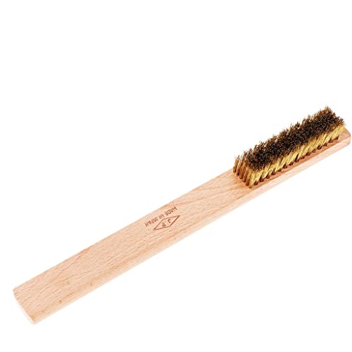 NC Escova de Fio de Latão Escova de Fio de aço Perfeita para Limpeza Suave - Seis linhas