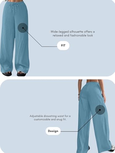 Image of GRECIILOOKS High Waist Trousers for Women - Flared Korean Style Formal Pants | Elegant Workwear for Office, College & Events (Available in Plus Size)