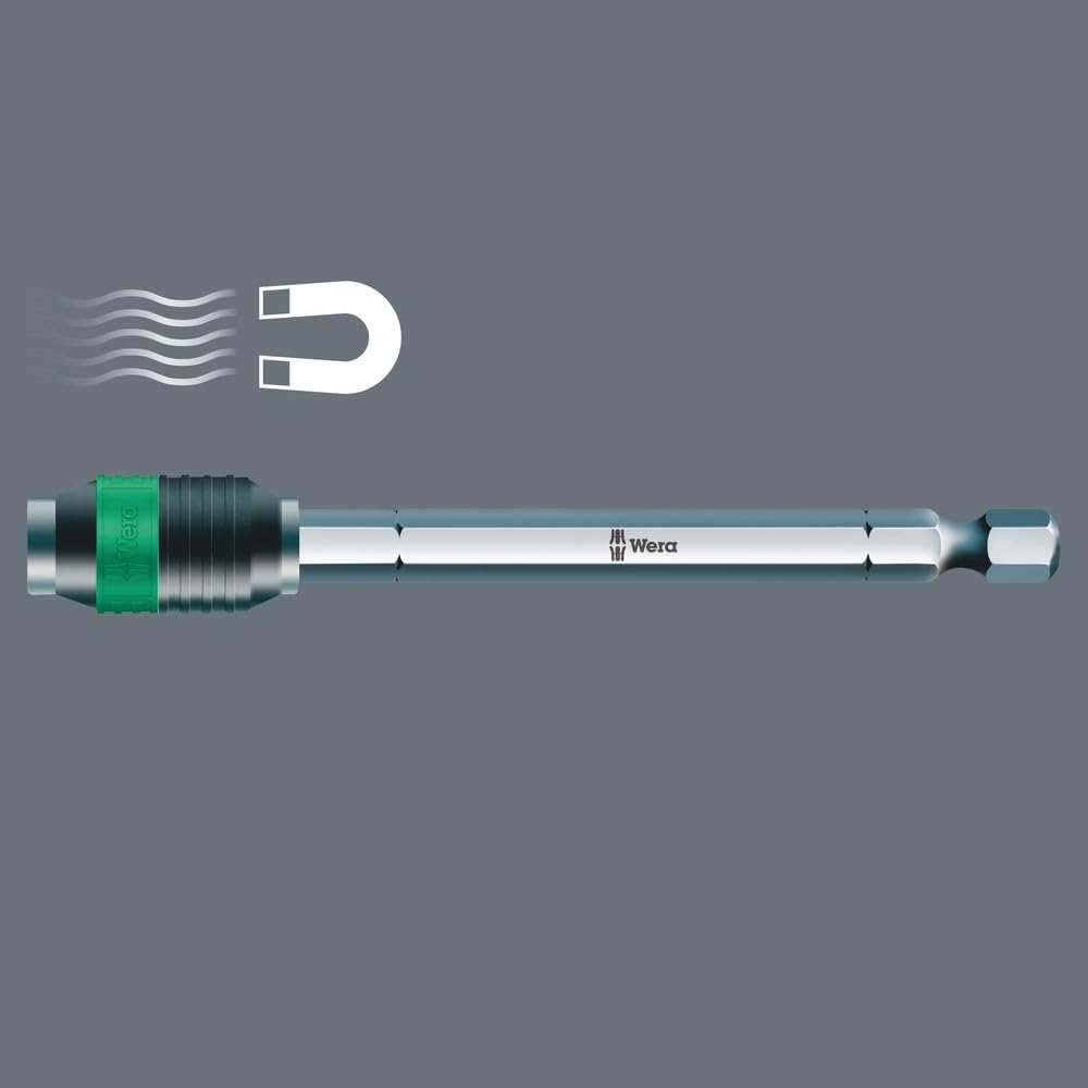 Wera 05052504001 889/4 R Rapidaptor Universal Bit Holder, 1/4" x 100 mm