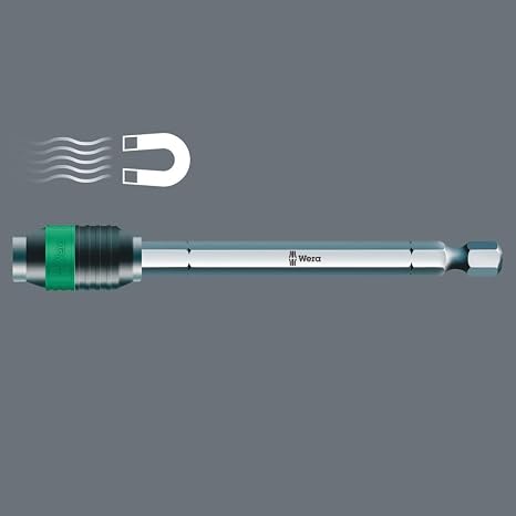 Wera 05052504001 889/4 R Rapidaptor Universal Bit Holder, 1/4 x 100 mm