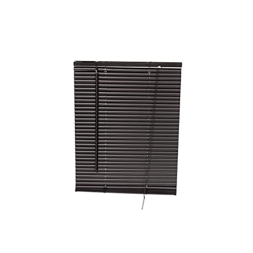 Oypla 60 x 150cm PVC Black Home Office Venetian Window Blinds with Fixings