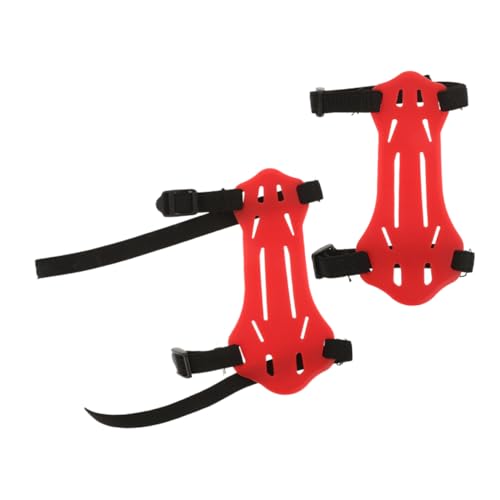 KOMBIUDA Kids Archery Arm Guard Youth Arm Sleeve Protector Adjustable Hook for Hunting Exercise