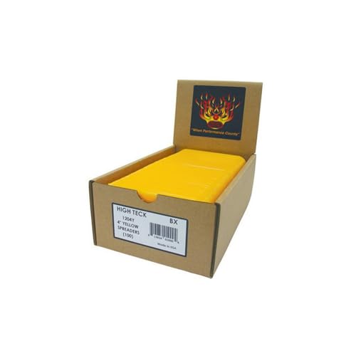 High Teck Products 1204Y Spreader 4 in plástico amarillo miniatura 1
