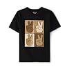 The Children’s Place boys Positive Vibes Graphic Short Sleeve Tee