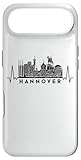 Hülle für iPhone Air Herzschlag Skyline Deutschland Hannover