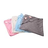 SOPOTUTU 4 Stück-Pack Babybadetücher mit Kapuze aus Weichem Korallenfleece – 79 X 79cm besonders...