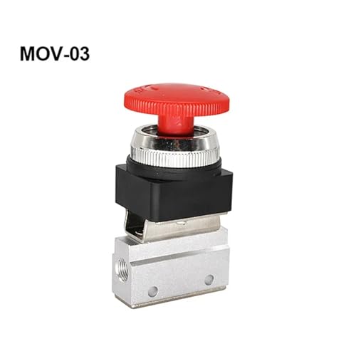 Interrupteur d'air MOV-3 : Vanne mécanique pneumatique pour commande manuelle - 3
