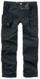 cargohose damen schwarz h&m Passform: Straight Fit || Material: Baumwolle