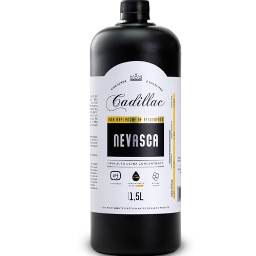 Nevasca Cadillac Lava Auto Ultra Concentrado, Diluição 1:1.600, Alto Rendimento